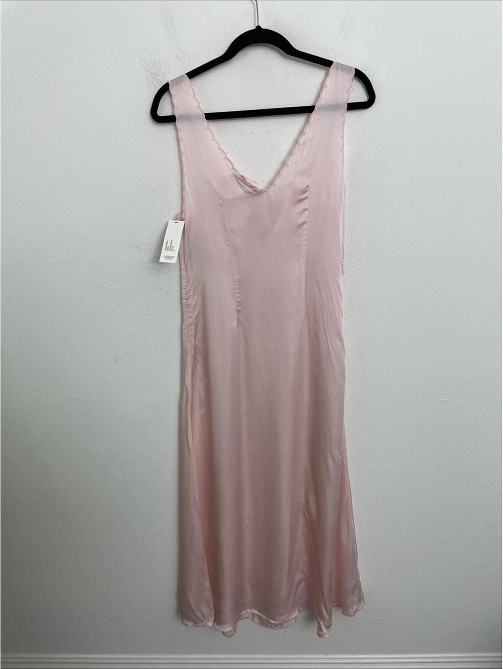 Ciao Lucia Serena satin Dress ballet pink Size S NWT $525msrp - Picture 8 of 9